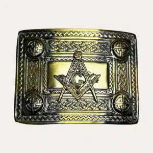Antique Masonic Buckle