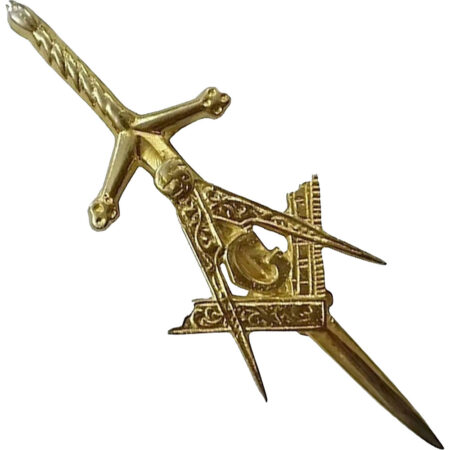 Antique Masonic Kilt Pin