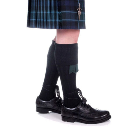 Black Kilt Hose