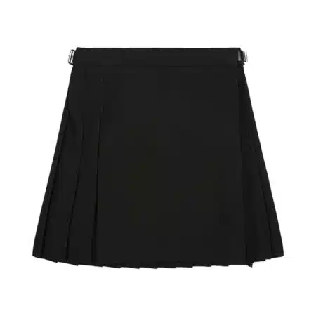 Black Tartan Kilt For Women
