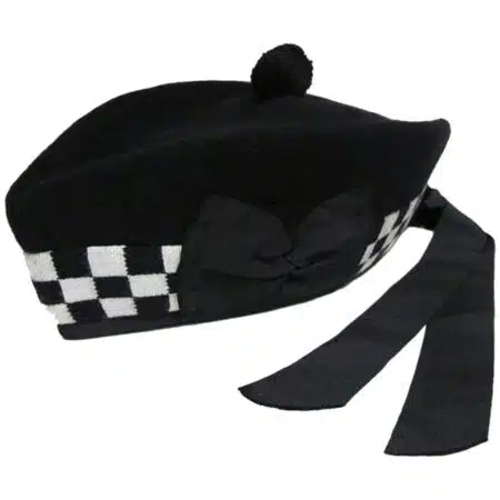 Black and White Dice Hat