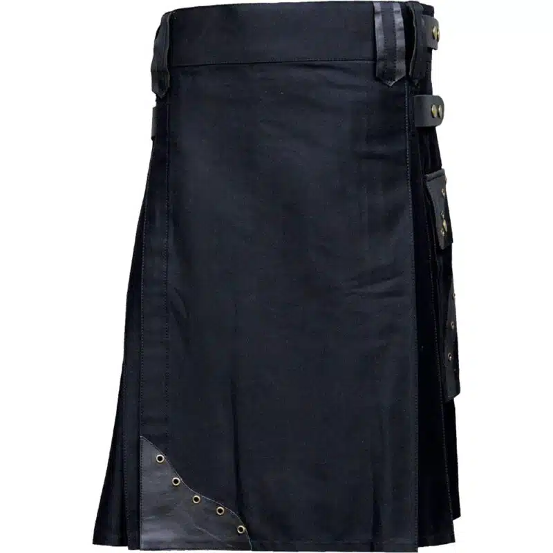 Box Pleated Hybrid Cargo Kilt