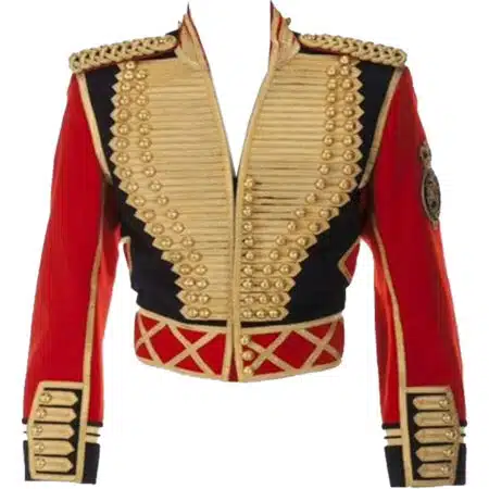 British wool hussar jacket