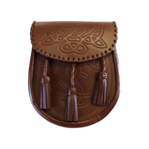 Brown Celtic Embossed