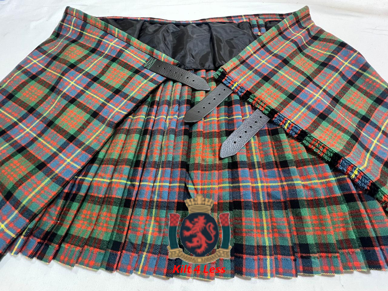 Clan Cameron Of Erracht Ancient Tartan Kilt