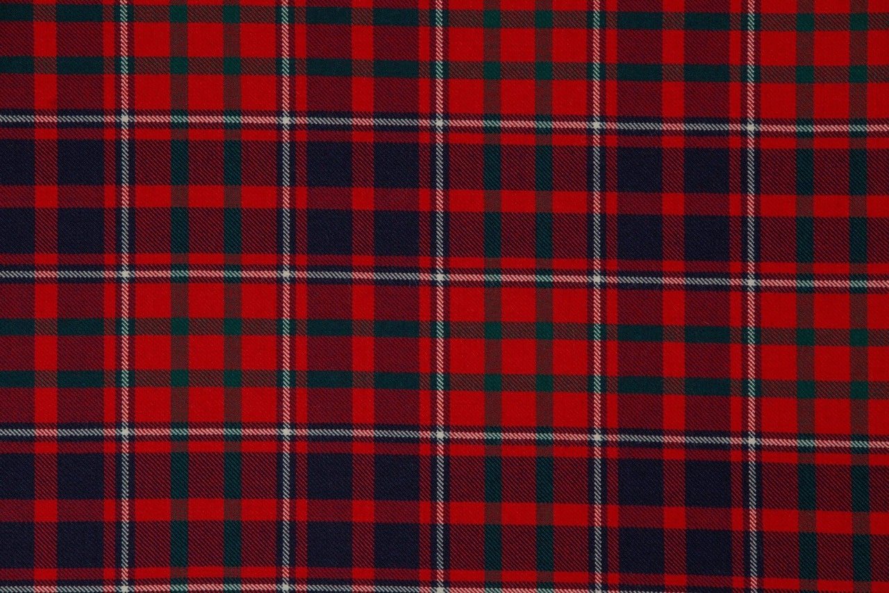 Cameron of Lochiel Red Modern tartan