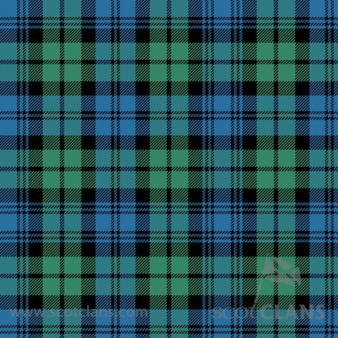 Campbell tartan swatch
