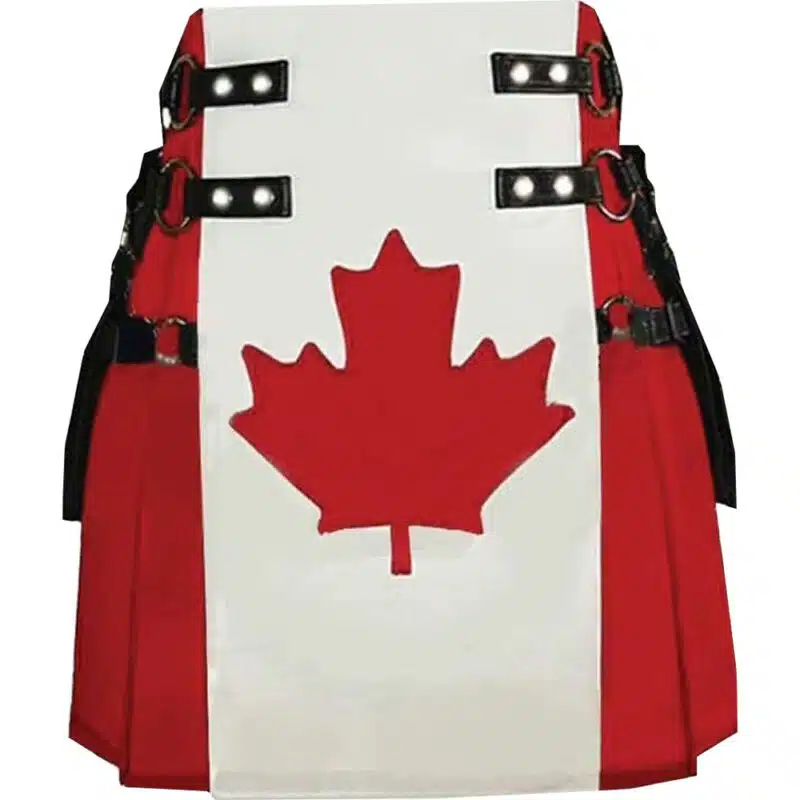 Canadian Flag Canvas Hybrid Kilt