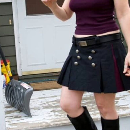 Cargo Utility Kilt For Women