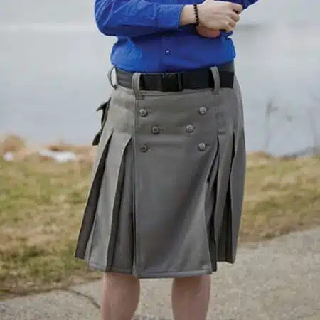 Cargo Utility Kilt With Dual Pockets