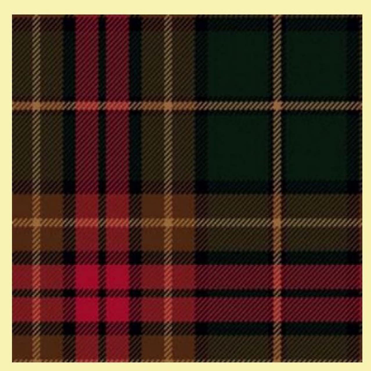 County Cavan tartan swatch