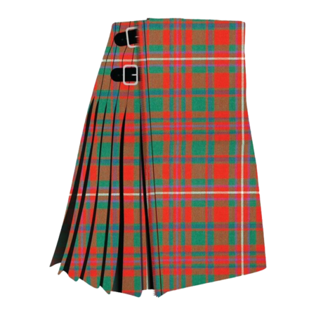 Clan MacKinnon Red Ancient Tartan Kilt