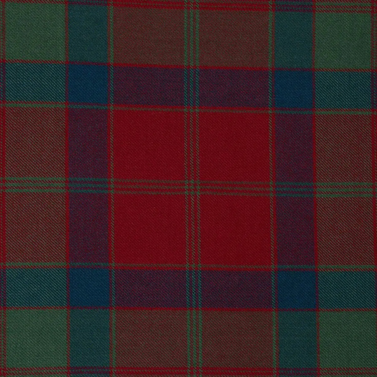 Clan MacQuarrie Muted Modern Tartan