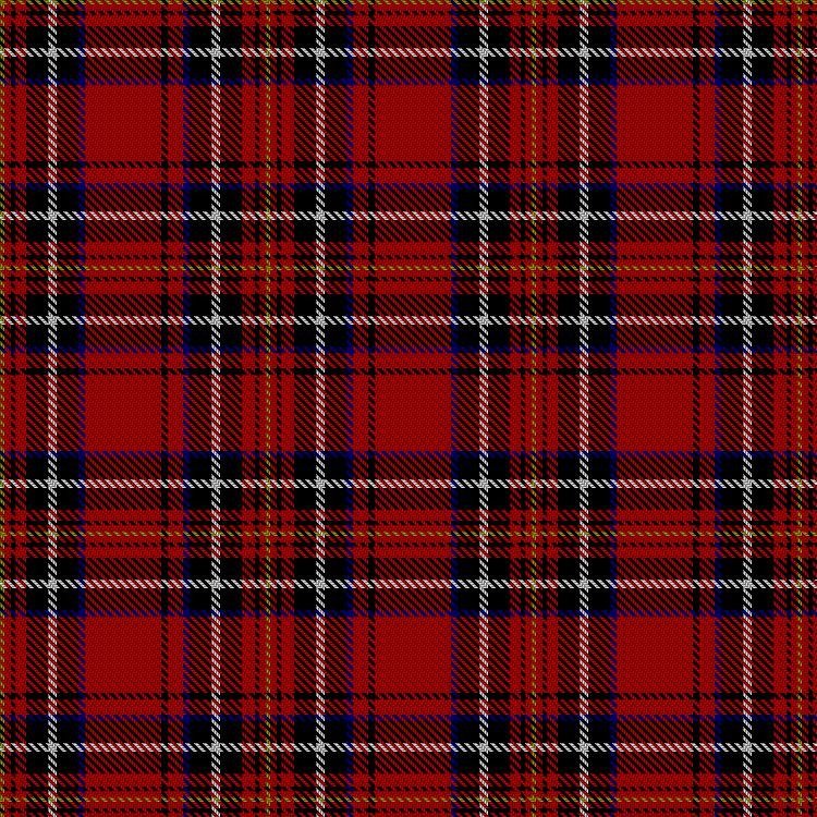 Cornish Brewery Red tartan swatch