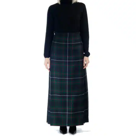 Custom Made Tartan Long Kilt Skirt For Women