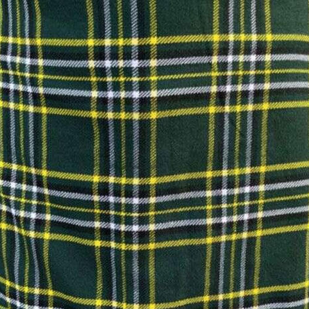 Dark Irish tartan swatch