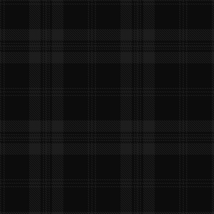 Dark Island Black tartan swatch