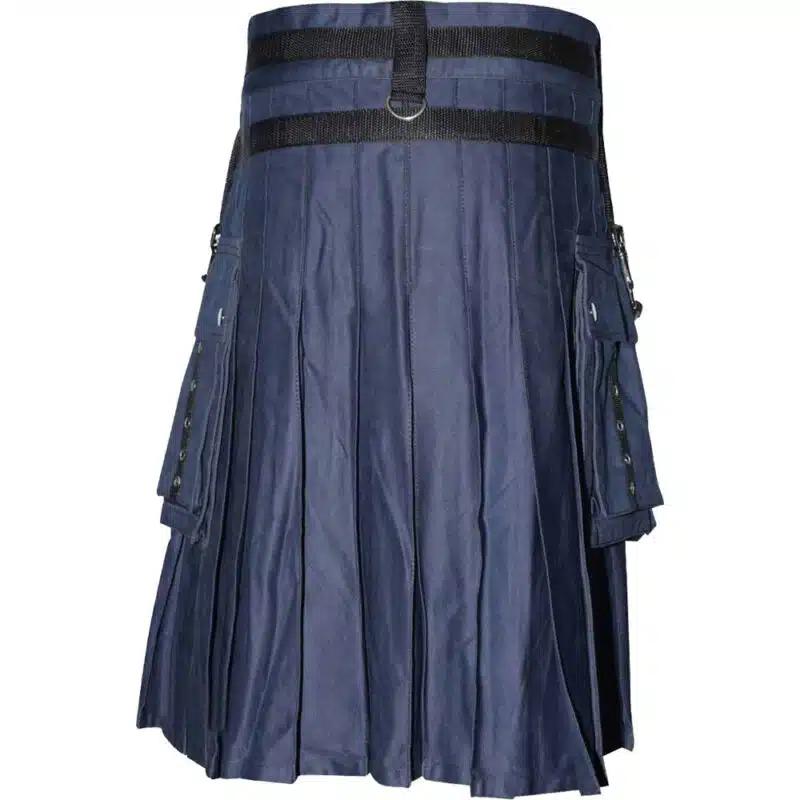 Fashion Utility Kilt With Chains