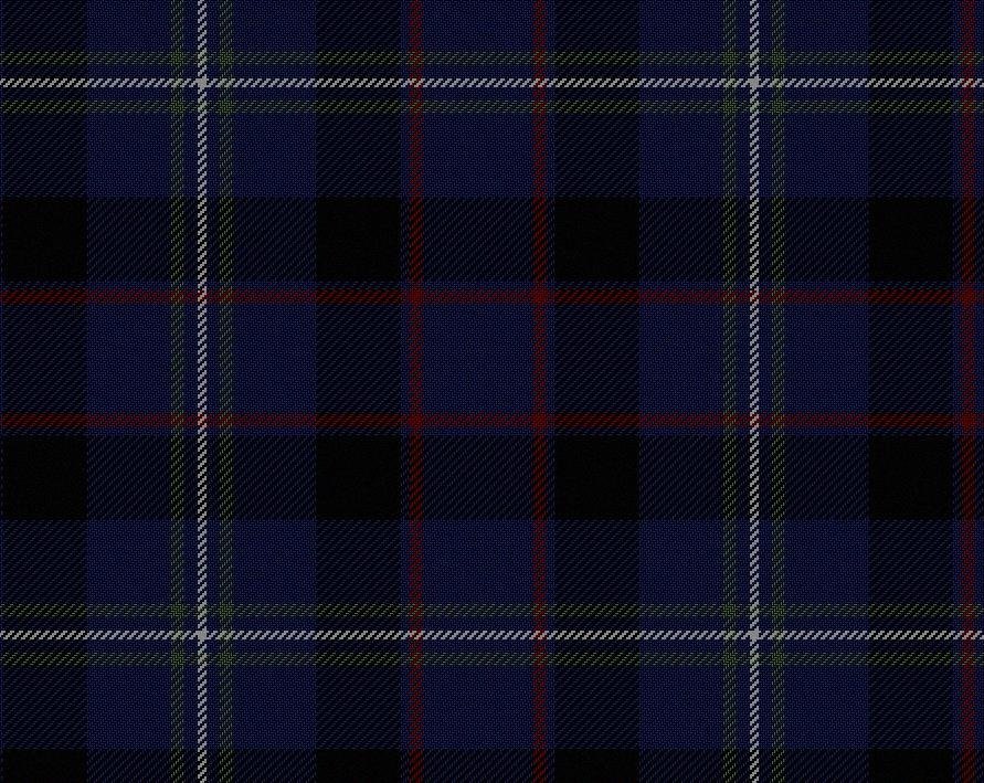 Fitzgerald Blue tartan swatch