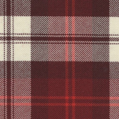 Gigha Cherry tartan swatch