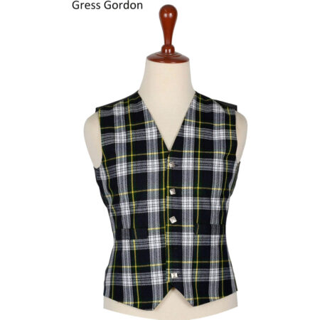 Gordon Dress Tartan Vest