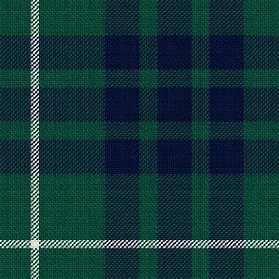 Hamilton Green Hunting Modern tartan