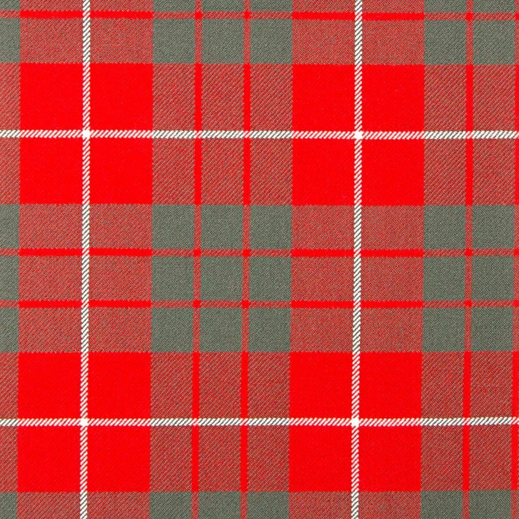 Hamilton Red Weathered tartan