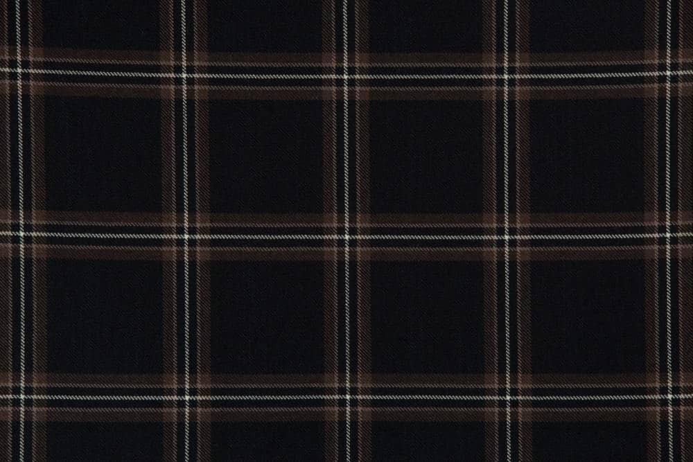 Hebridean Dark Peat tartan swatch