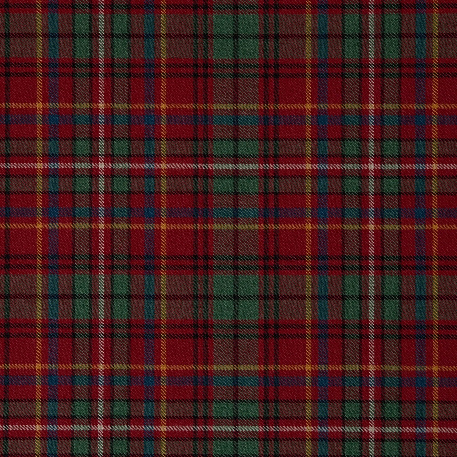 Innes Red Muted tartan swatch