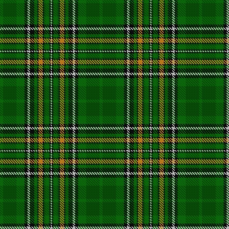 Irish Nation tartan swatch