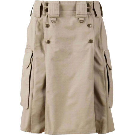 Khaki Combat Utility Kilt