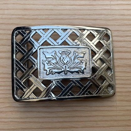 Kilt Buckle Thistle