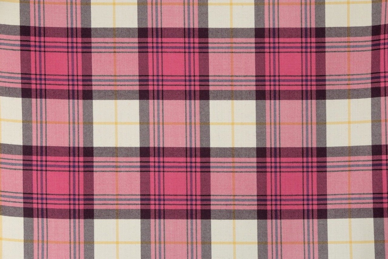 Kyle Pink BCH005 tartan swatch