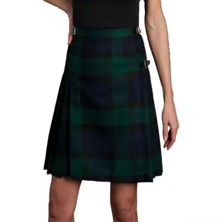 Ladies Kilt Black Watch Tartan