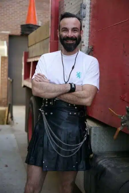 Leather Kilt