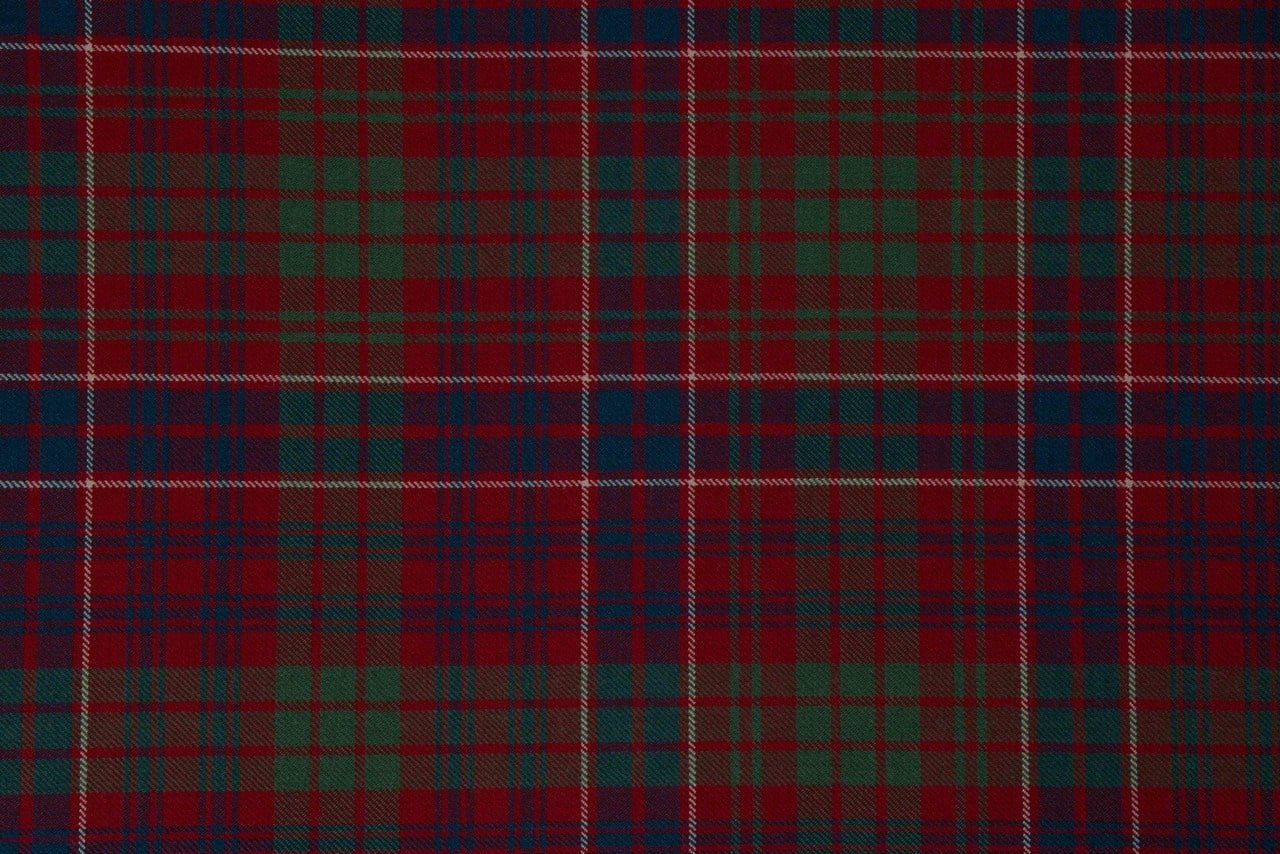 MacRae Red Muted tartan swatch