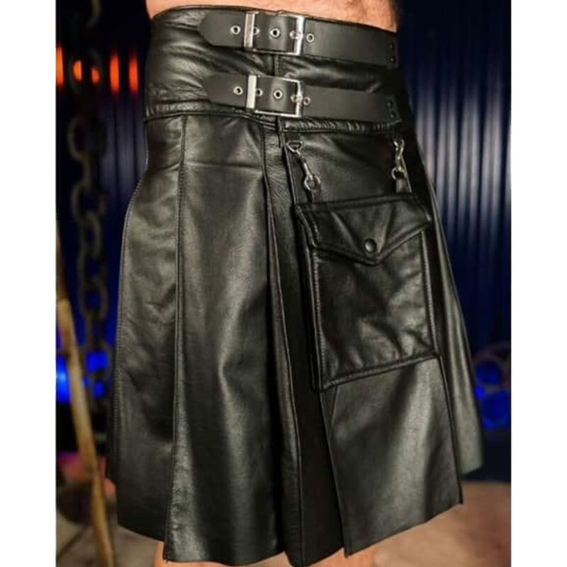 Marauder Leather Kilt