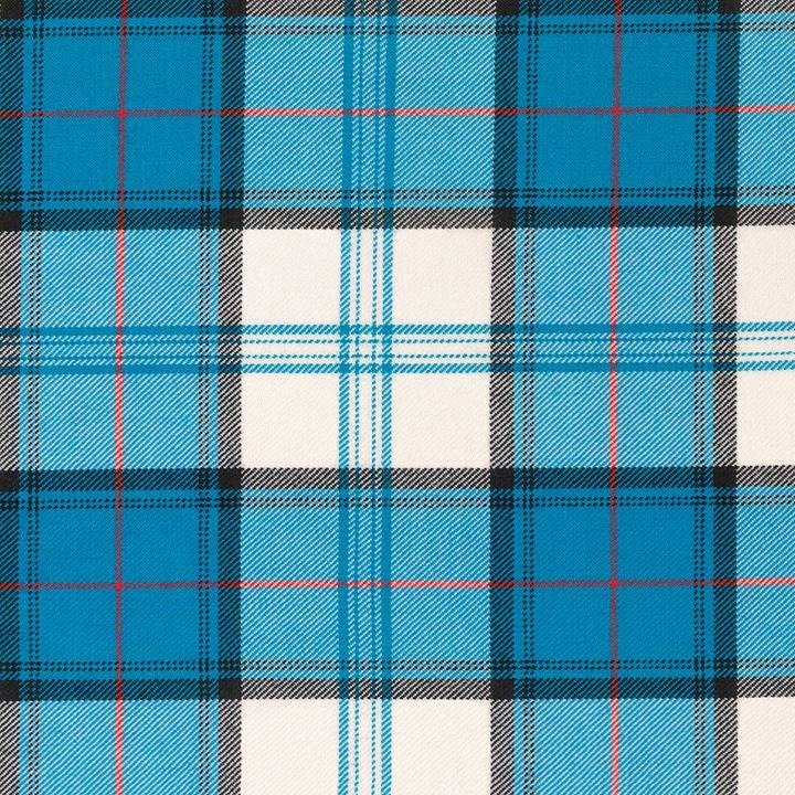 Menzies Dress Turquoise tartan