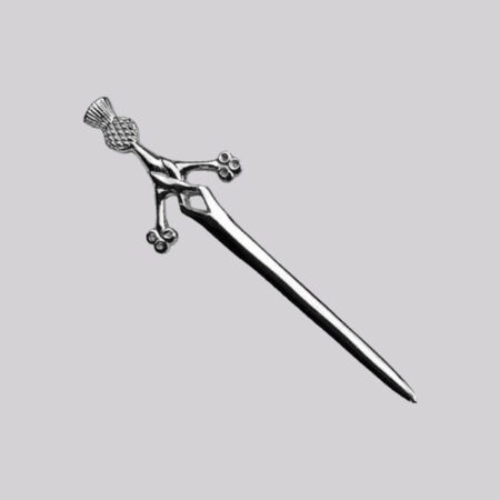 New Deluxe Thistle Head Kilt Pin