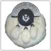 Rabbit Fur Thistle Badge