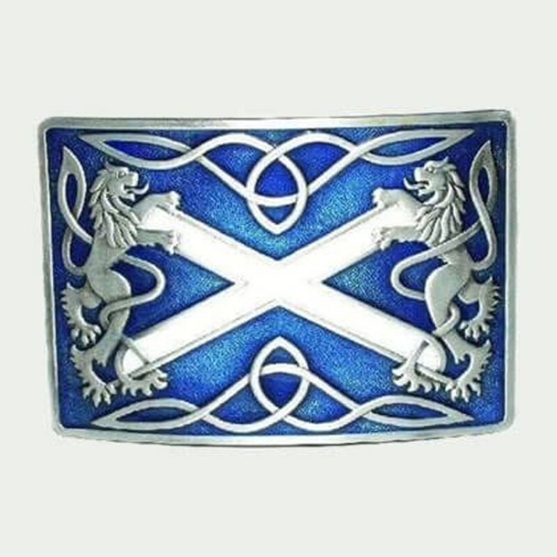 Rampant Lion Kilt Buckle