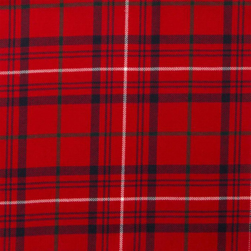 Rose Red Modern Tartan