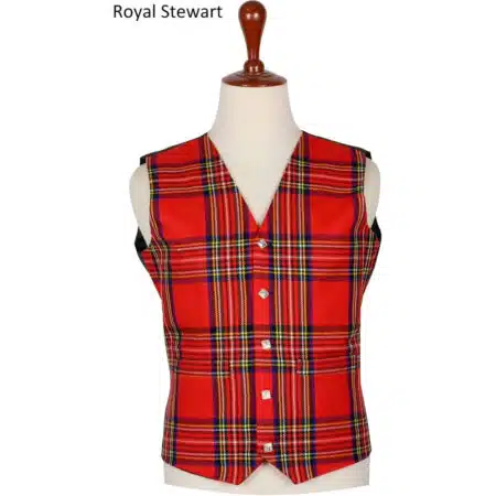 Royal Stewart Tartan Vest