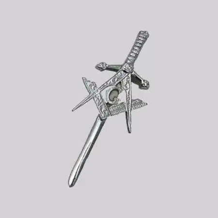 Scottish Highland Masonic Kilt Pin