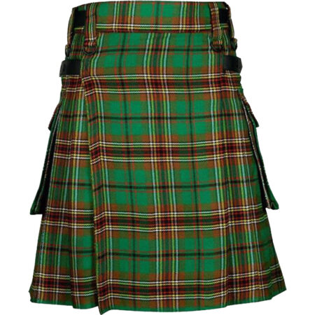 Scottish Kilt 8 Yards Tara Murphy Tartan Acrylic wool Kilts with Pockets