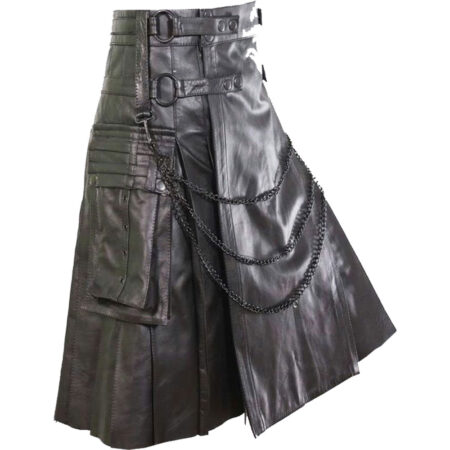 Scottish Pride Leather Kilt