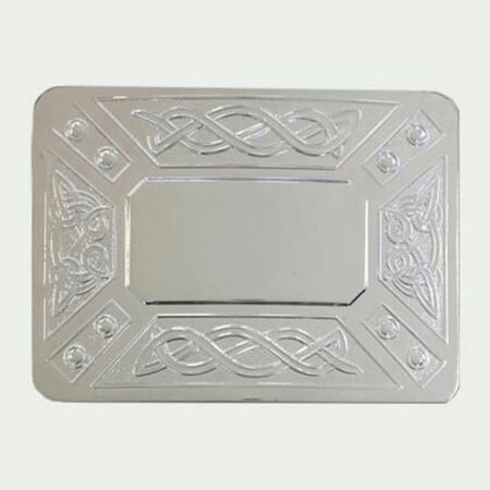 Silver Kilt Belt Buckle