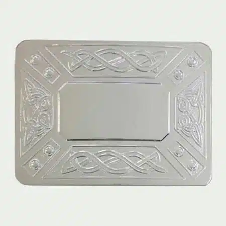 Silver Kilt Belt Buckle
