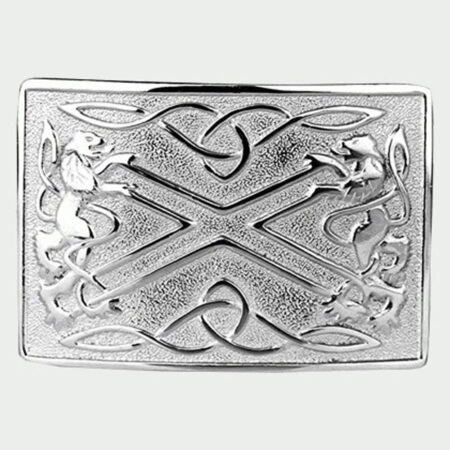 Silver Chrome Kilt Buckle