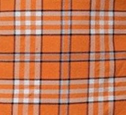 Tennessee Volunteer Orange tartan swatch